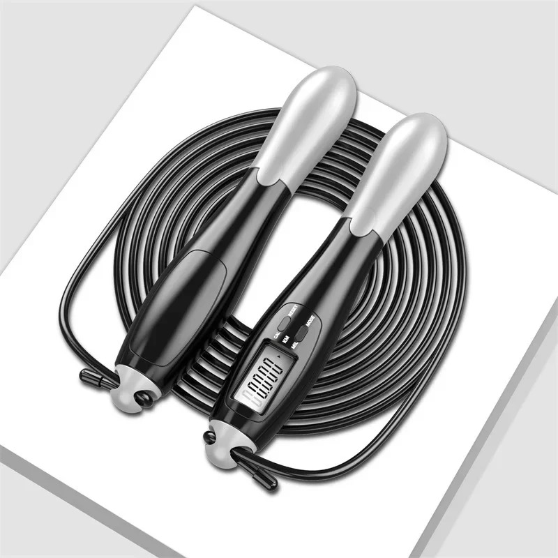 Smart Jump Rope Digital Counter - Skakanka cyfrowa LCD z inteligentnym licznikiem,