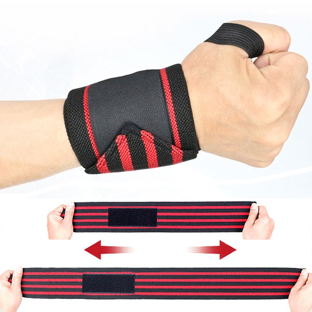 1 Para Opasek na Nadgarstki do – Wrist Wraps Weightlifting Support recenzja i cena